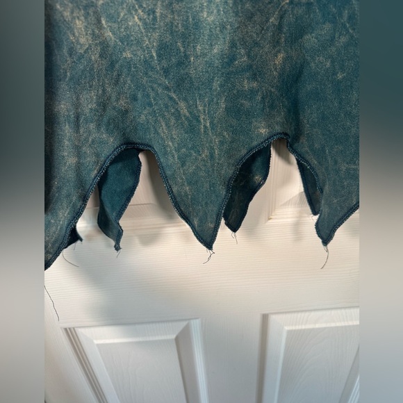 KPC Hippie Patchwork Boho Floral Color Blocking Flowy Sleeve Size Medium - Picture 5 of 8